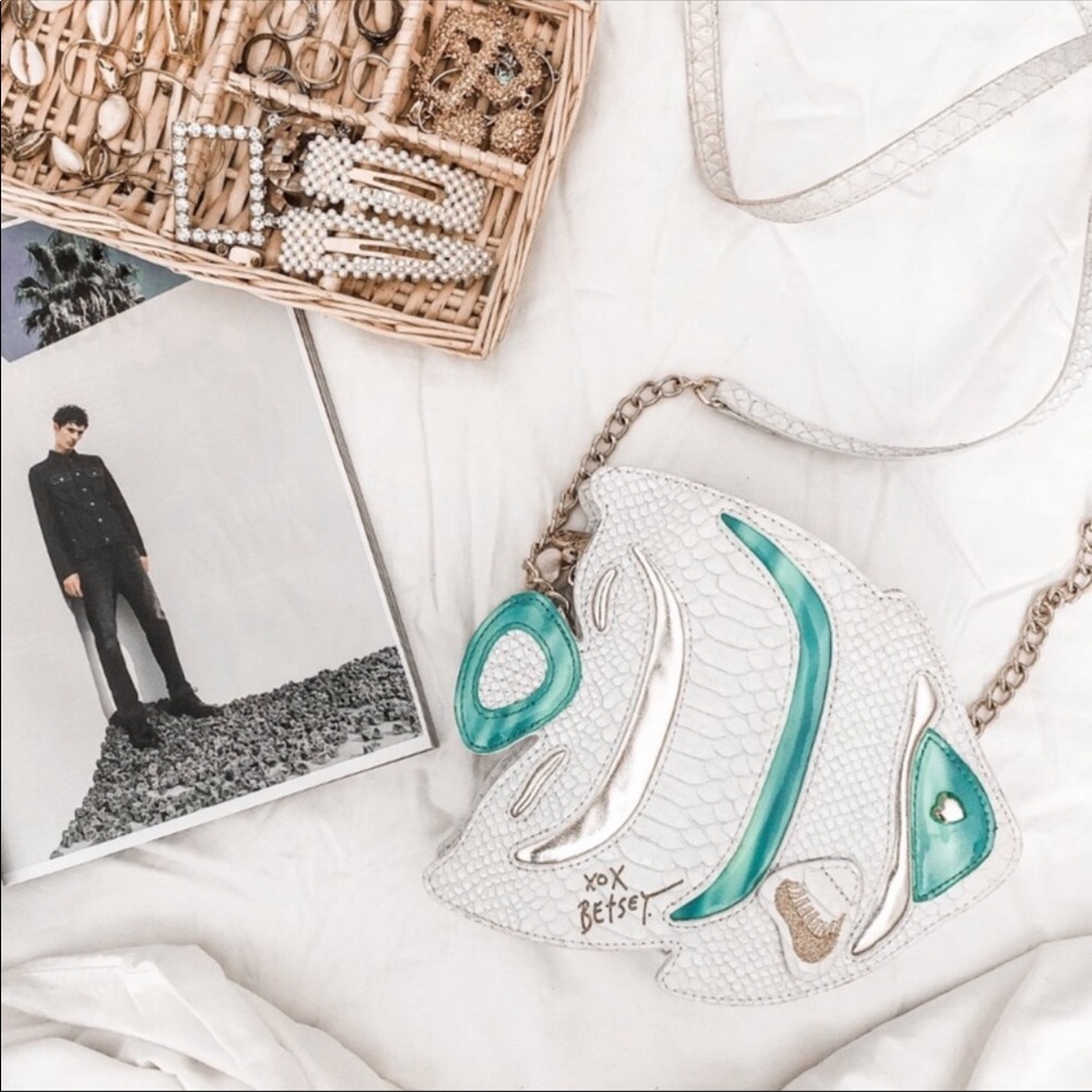 Betsey Johnson Fish Bag